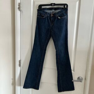 J Brand Indigo Flare Jeans